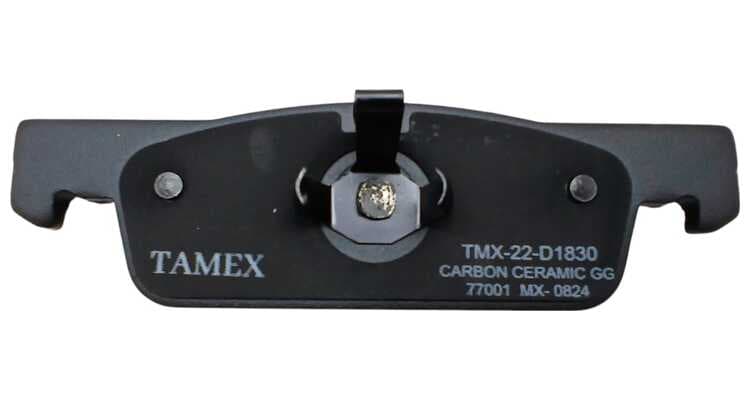 BALATA DELANTERA TMX-22-D1830 - foto real 3