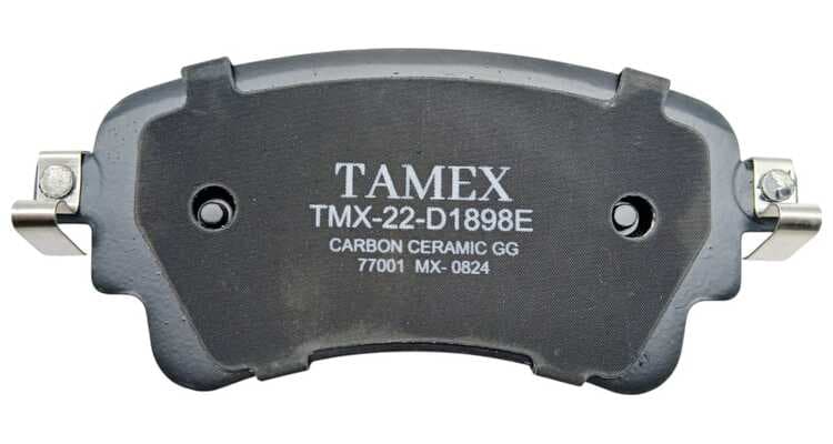 BALATA TRASERA TMX-22-D1898E - foto real 3