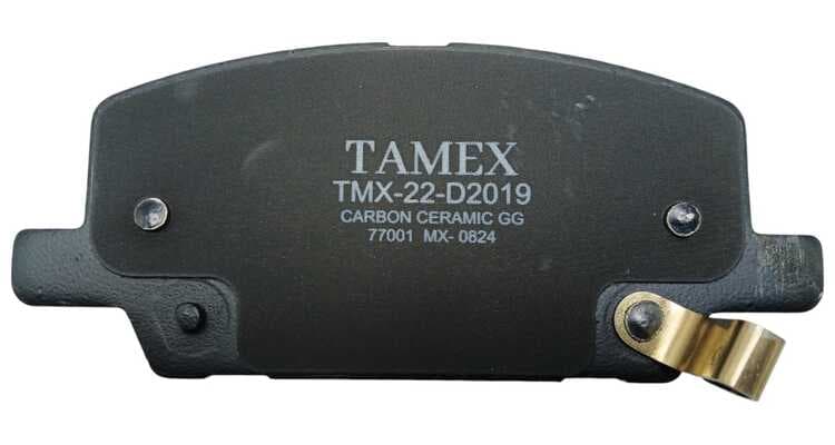 BALATA DELANTERA TMX-22-D2019 - foto real 2