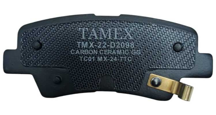 BALATA TRASERA TMX-22-D2098 - foto real 3