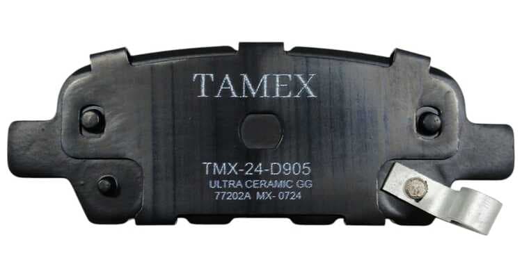 BALATA TRASERA TMX-24-D905 - foto real 3