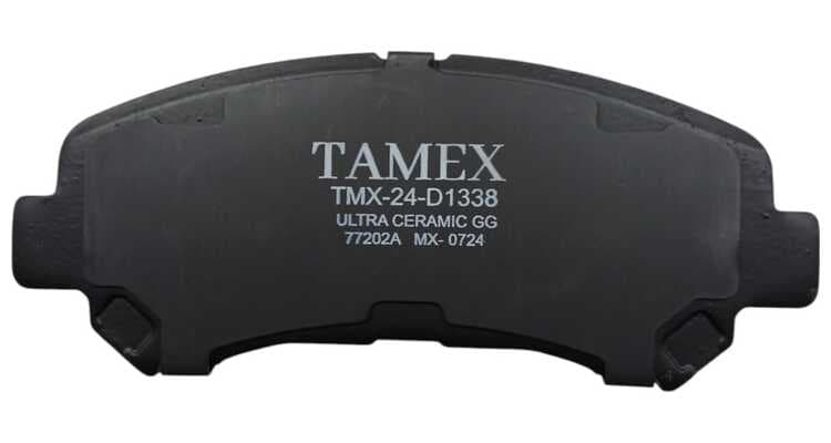 BALATA DELANTERA TMX-24-D1338 - foto real 2