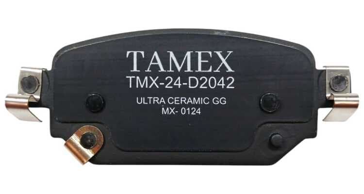 BALATA TRASERA TMX-24-D2042 - foto real 2
