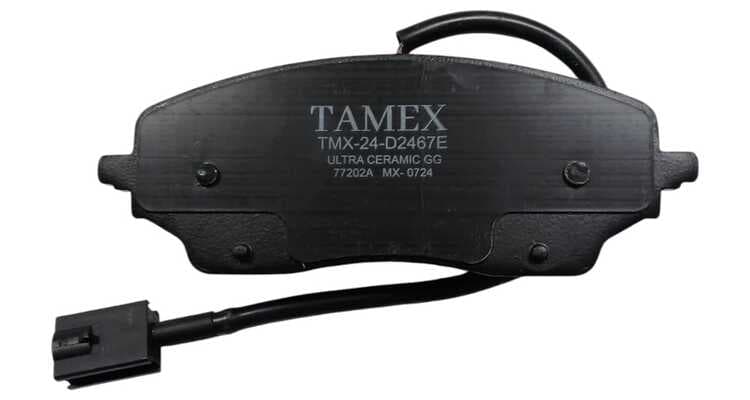 BALATA TRASERA TMX-24-D2467E - foto real 3