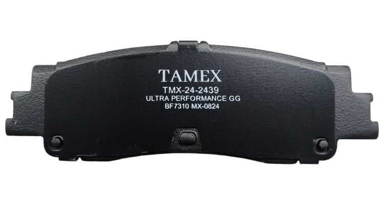BALATA TRASERA TMX-24-D2439 - foto real 1