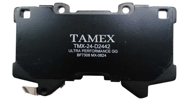 BALATA DELANTERA TMX-24-D2442 - foto real 2