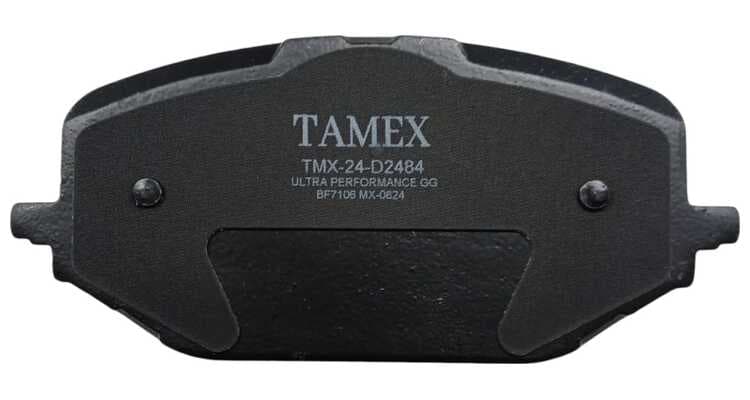 BALATA DELANTERA TMX-24-D2484 - foto real 3