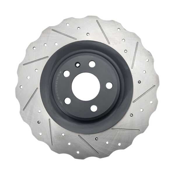 DISCO DE FRENO TRASERO DIRECCIONADO TMX-82-33155-R - foto real 4