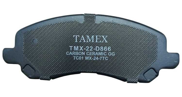 BALATA DELANTERA TMX-22-D866 - foto real 1