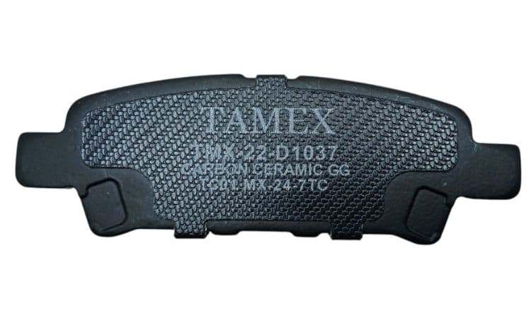 BALATA TRASERA TMX-22-D1037 - foto real 3